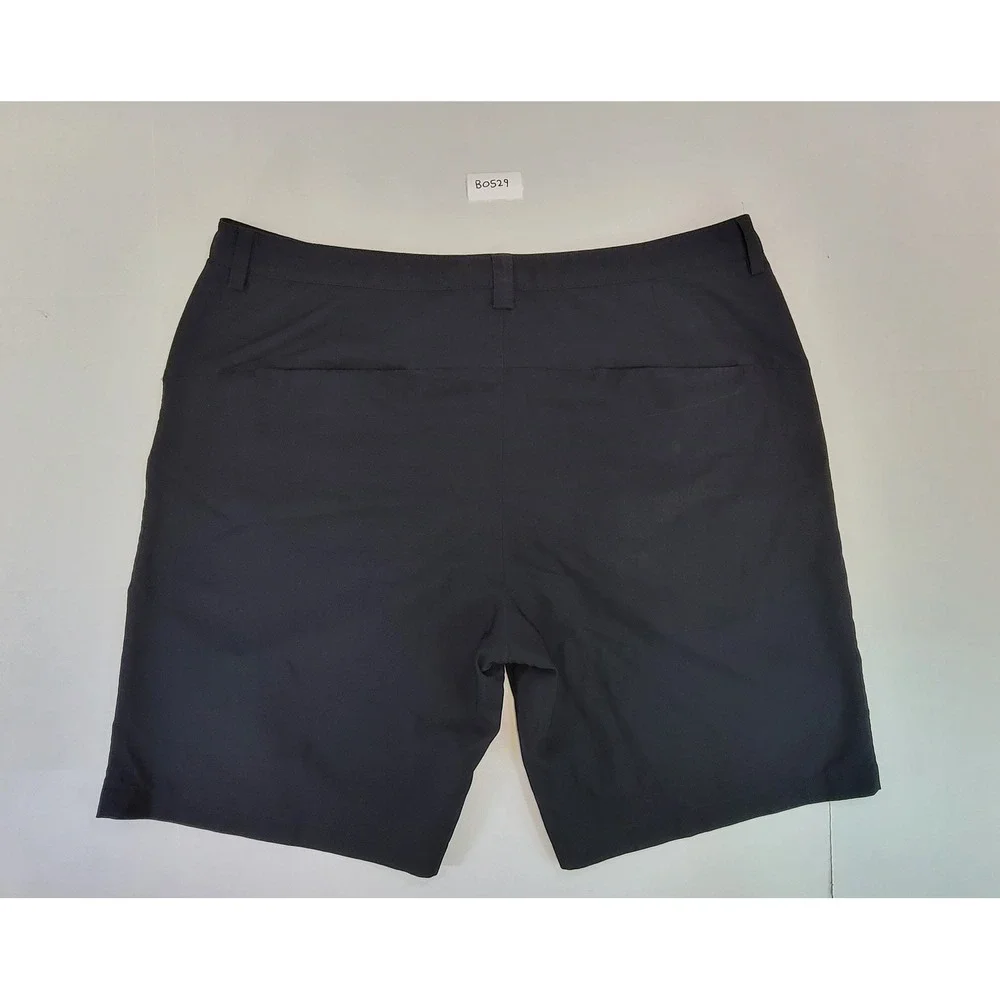 Adidas Men's‎ Black Golf Shorts Size 40 Flat Front Athletic Performance